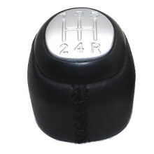 (1 2 3 4 5 R-ratt) Bilväxelspaksknopp Boot Damask Cover för SAAB 9-3 2003 2004 2005 2006 2007