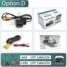 (D-CVBS720P-AHD720P)GreenYi 170 grader 1920x1080P AHD specialbackkamera för fordon för Mercedes