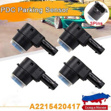 4 stuks nieuwe PDC-parkeersensoren voor Mercedes-Benz W211 W219 W203 W204 W221 W164 CLS ML GL CL 2215420417