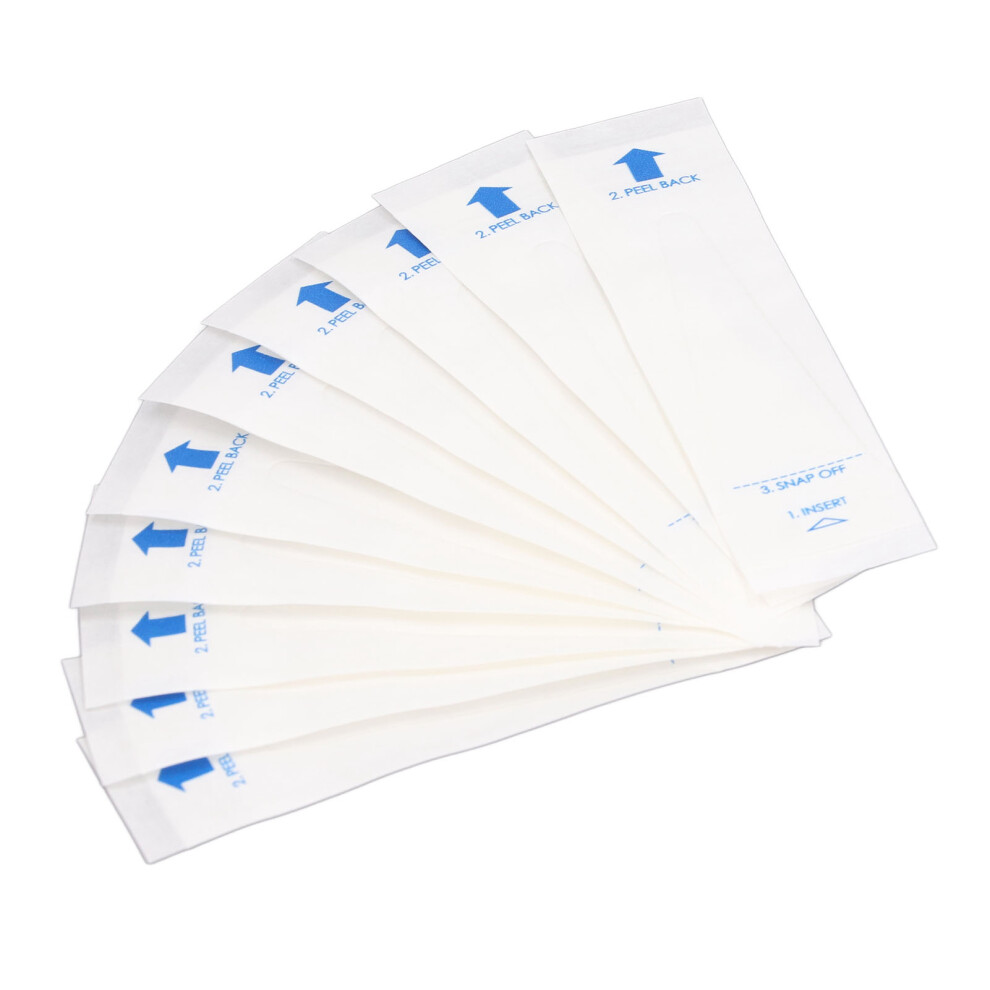 50PCS 9.5x2.5cm Disposable PE Film Thermometer Probe Cover Set