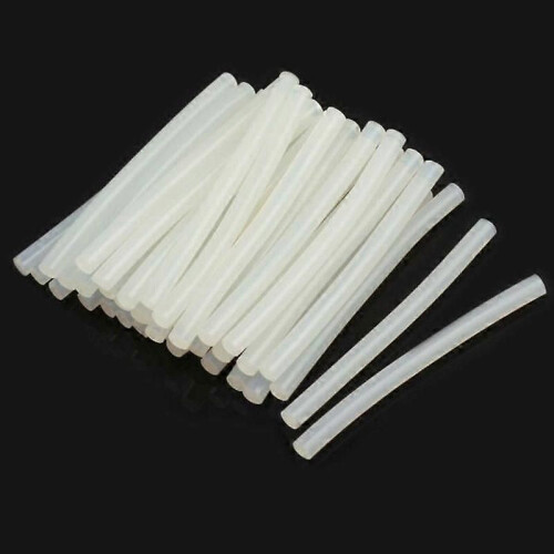 50 Pcs Translucency Glue Sticks For Adhesive Gun 7mmx100mm Practical