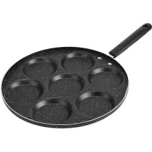 Padella antiaderente MEIHE a 7 fori per uova fritte, utensile da cucina