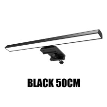 (50 cm noir) Lampe de bureau LED 5 W à intensité variable pour ordinateur de bureau, lampe de table