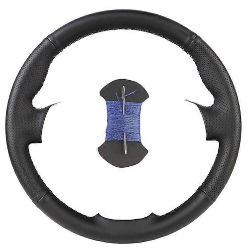 (Blå) DIY-anpassad bilrattskydd för Hyundai ix25 2014 2015 2016 Creta 2016 2017 Auto Artificial