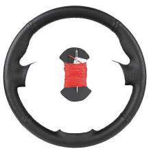 (Rood) DIY aangepaste auto stuurhoes voor Hyundai ix25 2014 2015 2016 Creta 2016 2017 Auto Kunstmatige