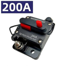 (Style-B (200A)) Fusible de disjoncteur 20A à 300A Fusible en ligne à réinitialisation manuelle Onduleur