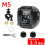 (TPMS-M5)TPMS Motorcykeldäcktrycksövervakningssystem 2-hjulsdäck extern sensor för motorcykel 1