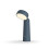 (bleu) Lampe de table créative et esthétique, décoration de la maison, lampe de table simple, lampe 1