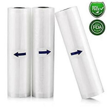 3-pack 25x500 cm Vacuum Sealer Bag, Vacuum Sealer förpackningsrullar för Food Saver Vacuum Sealer Machine