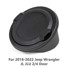 (För JL)ABS aluminiumlegering gaslock lock Ingen låsande bränsletankdörr för 2007-2022 Jeep Wrangler