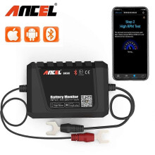 ANCEL BM300 Batteritestare Bluetooth Analyzer 12V Bil elektrisk krets Vevtest Spänningstest Android