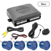 (AHD-Bleu sans écran)GreenYi 22mm AHD Capteur de stationnement Radar d'assistance de recul de sécurité