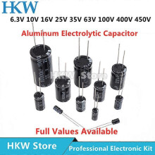 10V 16V 25V 35V 50V 63V 100V 200V 250V 400V Aluminium elektrolytisk kondensator 20% 100UF 470UF 680UF
