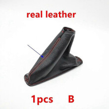 (echt leer B) Auto Styling Parkeer Handrem Hoes Kofferbakhoes Stofkap Voor Toyota Corolla 2007 2008