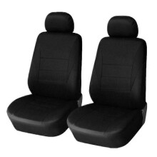 (2 stoelen zwart) Autostoelhoezen Volledige autostoelhoes Universele pasvorm Interieuraccessoires Beschermer
