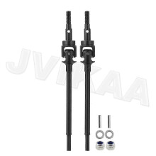 (SCX10 ii fram)Axial SCX10 II AR44 metallstål fram bakaxel CVD drivaxlar Dogbone för 1/10 SCX10