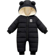 Combinaison de neige à capuche pour bébé fille et garçon, manteau d'hiver, barboteuse, vêtements d'extérieur,