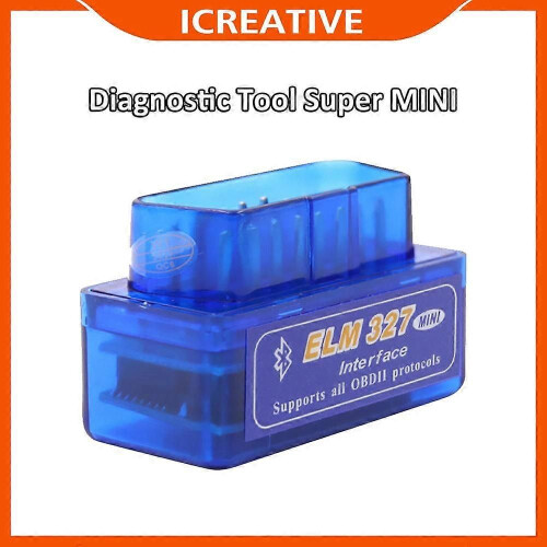 Outil de diagnostic OBD2 compatible Bluetooth Super MINI ELM 327 16 broches Scanner OBD2 pour Android/Apple