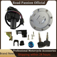 Motorcykel Tändningslås Lås Bränsletanklock Nyckelsats för HONDA CB-1 CB400F CB400SF CB750 F2 CB1000