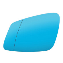 (Vänster)Sidobackspegelglas Blå Stick On Convex För BMW F20 F21 F22 F87 F45 F46 F30 F31 F07