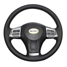 (Mikrofiberläder)Flätningskåpa för rattkåpa för Subaru Forester 2013-2016 Legacy 2012-2014