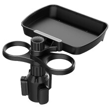 Porte-gobelet de voiture réglable à 360 degrés, accessoires d'intérieur de voiture, plateau porte-gobelet