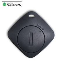(1 Pack - New Black) CozyLife AIYATO Bluetooth Key Finder med Global Apple Hitta mitt nätverk (endast