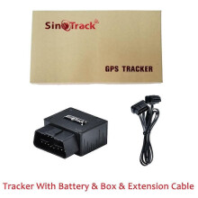 (Battery Box Line) 16 PIN OBD Mini GPS Tracker Interface Plug Play Bil GSM Fordonsspårningsenhet Liten