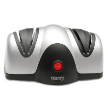 Aiguiseur de couteaux électrique professionnel Camry CR 4469 40 W avec guide d'angle, gris 837607