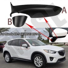 (B seulement à droite) Accessoires de voiture pour Mazda CX-5 CX5 2013 2014 couvercle inférieur de rétroviseur