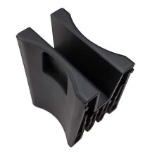 Support de rangement pour gobelet et bouteille de voiture, en ABS noir, pour Toyota Corolla Levin (2014-2015)