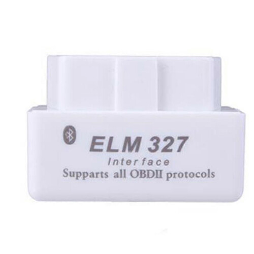 (Vit)Bluetooth ELM327 Senaste versionen V2.1 Auto OBD Scanner Code Reader Tool Bildiagnosverktyg Super