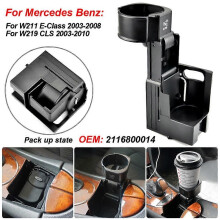 Porte-gobelet pour console centrale de voiture pour Mercedes Benz Classe E C219 W211 S211 CLS A2116800014