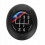 Pommeau de levier de vitesse 5 ou 6 vitesses pour BMW Série 1/3/5/6 E30 E36 E39 E46 E60 E87 E90 1