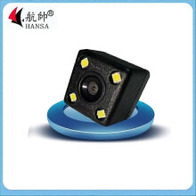 (4 LED) Caméra de recul universelle pour voiture, vision nocturne 12 LED, stationnement de secours,