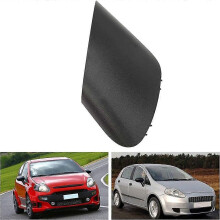 (vänster)Bil backspegelkåpa för Fiat Grande Punto 735596883 735596884 Svarta backspeglar