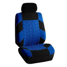 (1 seat blue)Car Seat Covers Fit Most Car Truck SUV Van Breathable Auto Seat Cushion Protector Polyester