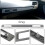 (Grå)Bil vattenkoppshållare Panel Interiör Strip Trim LHD För BMW E90 E91 E92 E93 2005-2012 Bilinteriör 1