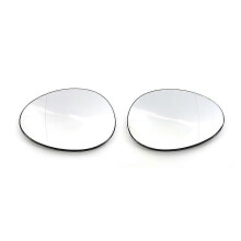 (1 Par)Bilvingeuppvärmd sidospegelglas för Mini One-Cooper 2007-2011 Countryman 2011- 2016 R55 R56