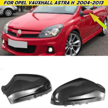 Carbon Fiber Look Bil sidodörr Wing Backspegelskydd Backspegelskydd För Opel För Vauxhall