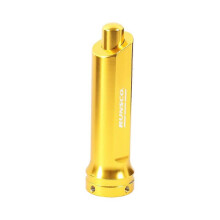 (Oro) Funda protectora para manija de freno de mano de coche, antideslizante, de aluminio