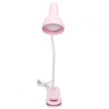 (Rose) Lampe LED à pince haute luminosité, conception de tuyau flexible à économie d'énergie 3000K-6000K