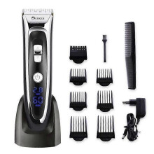 MOONMINI Professionele Haartrimmer - Draadloos Oplaadbaar - LCD-scherm - Inclusief 7 opzetkammen