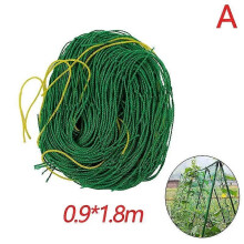 (A) 1 pezzo di rete da giardino in nylon di alta qualità, luffa, fiori di ipomea, piante rampicanti,