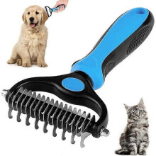 Spazzola per cani e gattiSpazzola per toelettatura cani e gatti a pelo lungoRimuove i peli degli animali