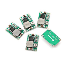 5 ST RC Flygplansmodul Mini 360 DC-DC Buck Converter Step Down Module 4,75V-23V till 1V-17V LM2596 18*