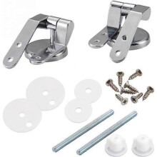 1 pieza de repuesto de aleación de zinc para bisagras de asiento de inodoro, accesorios de fijación