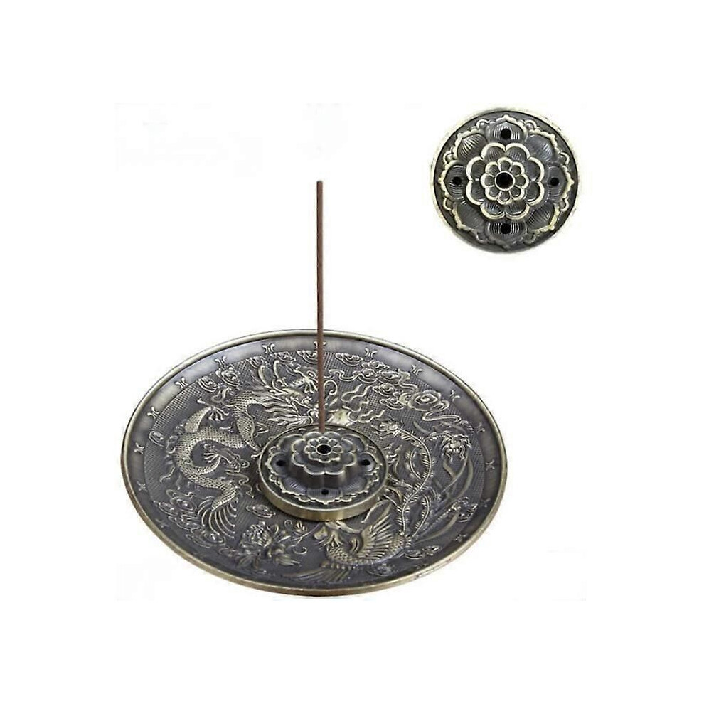 Porta Incenso, Posacenere, Bruciatore Di Incenso, Porta Incenso Drago E Fenice, Porta Incenso A Cono,