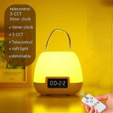 Lampe de table LED sans fil, lampe de chevet pour chambre d'adulte, intensité variable, 3 modes d'éclairage,