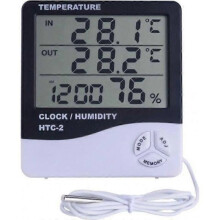 Station météo Thermomètre numérique intérieur avec sonde extérieure Hygromètre